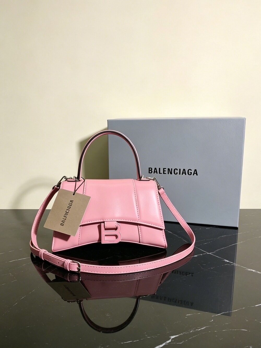 Balenciaga Hourglass XS Top Handle Bag